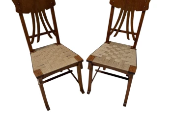 Chambre D'Artisan Chair by Gustave Serrurier-Bovy, 1895